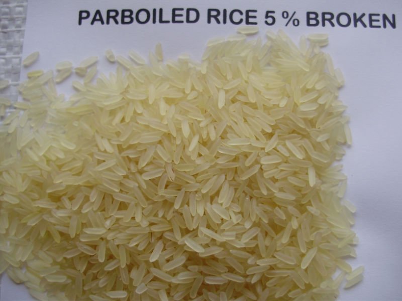 Thai Parboiled Rice 100% Sorted, 5% Broken
